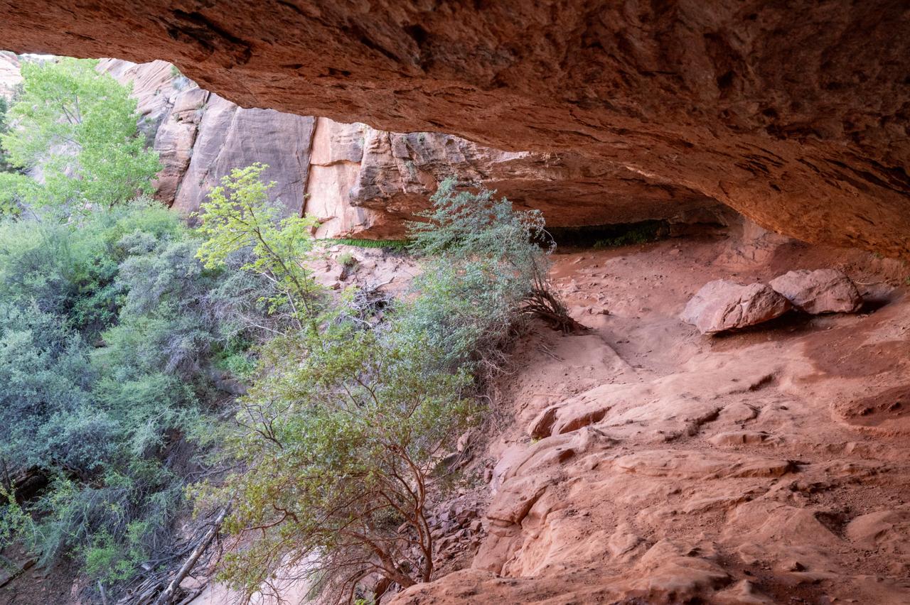 Cave in Zion